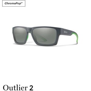SMITH optics outlier 2 matte cement gray green